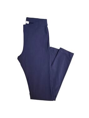 Michael Kors Navy Blue Slim Fit Stretch Leggings Size Small Pull-On Pants